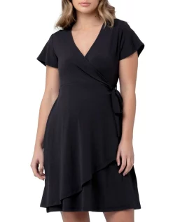 Buy ๐ Ripe Imogen Wrap ๐ Dress In Graphite Grey ๐ฅฐ