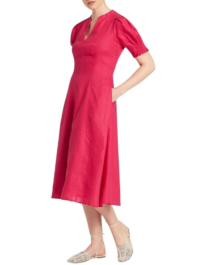 Budget π David Lawrence Adeline Linen π Dress In Jam 𧨠4 Budget π David Lawrence Adeline Linen π Dress In Jam 𧨠- Image 2
