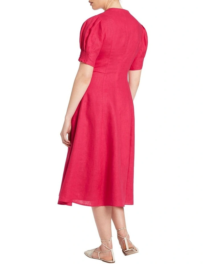 Budget π David Lawrence Adeline Linen π Dress In Jam 𧨠5 Budget π David Lawrence Adeline Linen π Dress In Jam 𧨠- Image 3