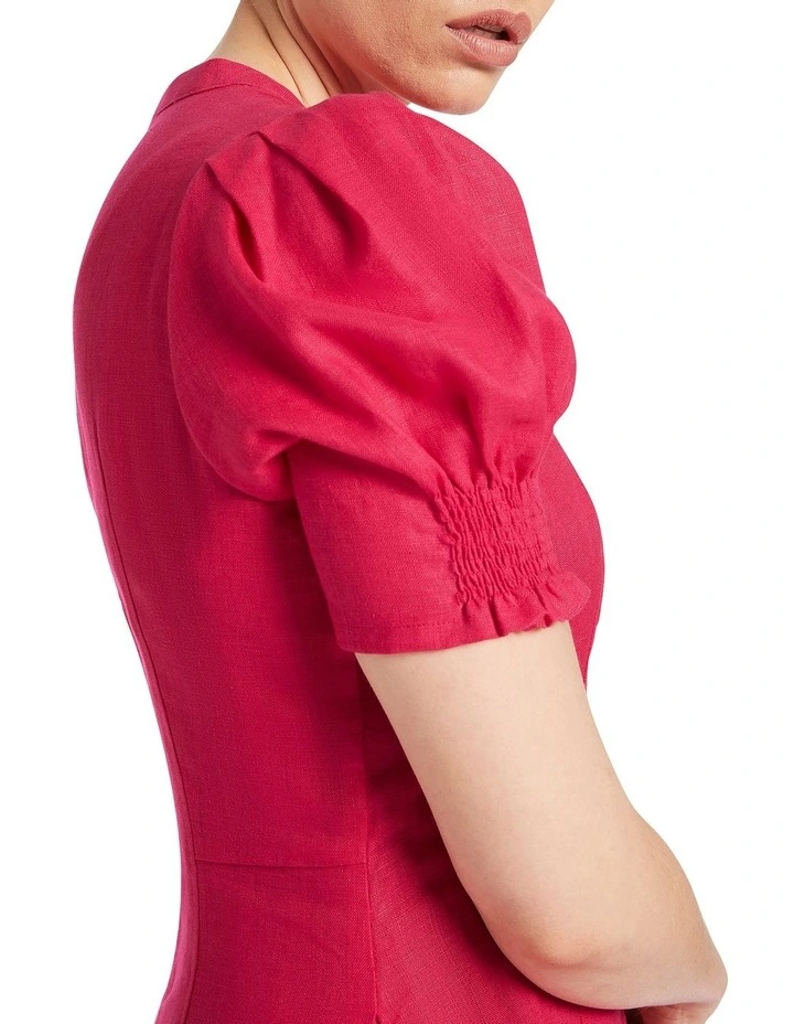 Budget π David Lawrence Adeline Linen π Dress In Jam 𧨠6 Budget π David Lawrence Adeline Linen π Dress In Jam 𧨠- Image 4