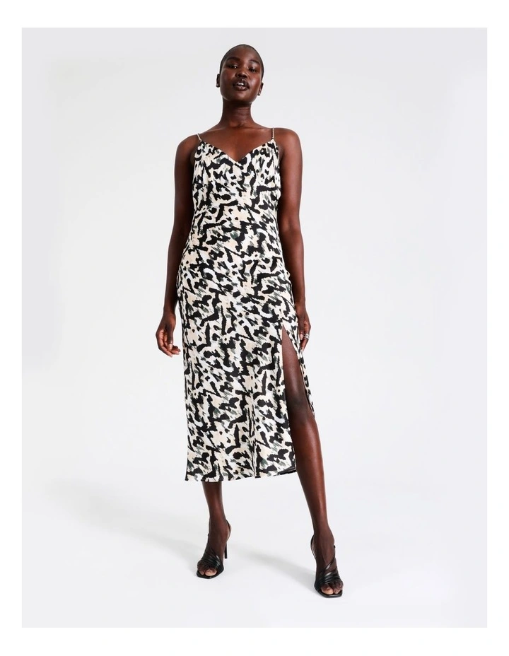 Budget ๐ Wayne Cooper Diamonte Slip ๐ Dress In Abstract Animal ๐ 3 Budget ๐ Wayne Cooper Diamonte Slip ๐ Dress In Abstract Animal ๐