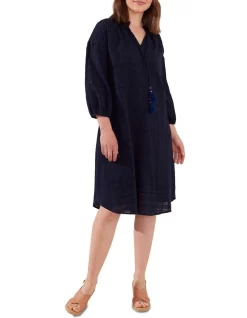 Buy 🔥 Yarra Trail Modern Day 👗 Dress In Navy 🛒
