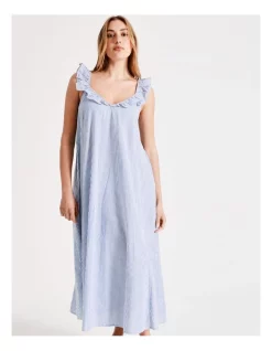 Best Sale ✨ ONLY Allie Strap Calf 👗 Dress In Cloud Dancer 🔥