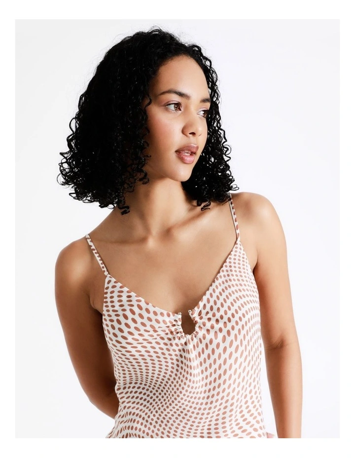 Outlet ๐ Miss Shop Ring Detail ๐จ Hammered Satin Slip Midi ๐ Dress In Brown ๐ 8 Outlet ๐ Miss Shop Ring Detail ๐จ Hammered Satin Slip Midi ๐ Dress In Brown ๐ - Image 6