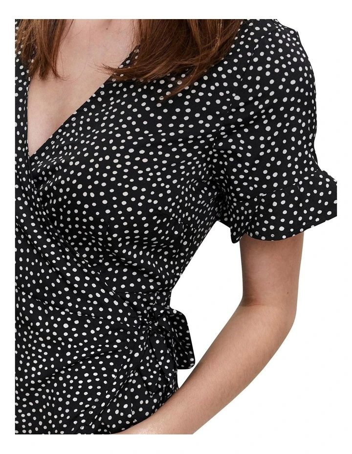 Best reviews of π Vero Moda Henna Frill Wrap π Dress Black β 6 Best reviews of π Vero Moda Henna Frill Wrap π Dress Black β - Image 4