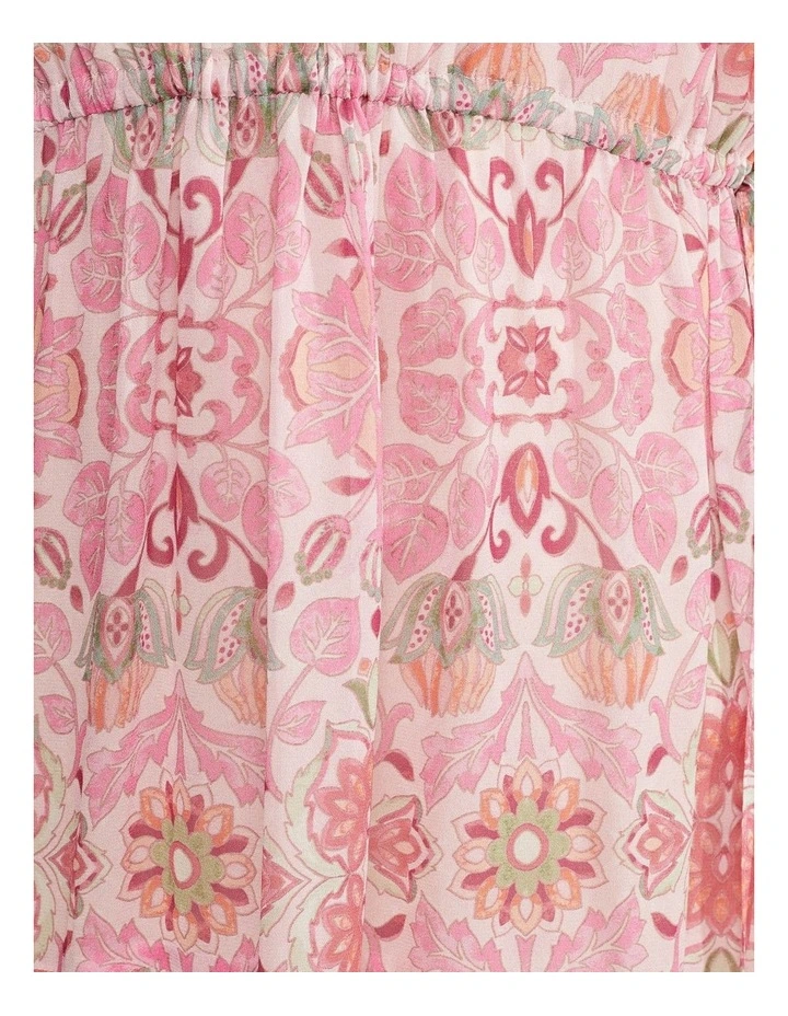 Top 10 π₯° Oxford Alena Floral Printed π Dress In Pink π 8 Top 10 π₯° Oxford Alena Floral Printed π Dress In Pink π - Image 6