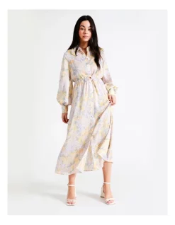 Top 10 💯 Tokito Recycled Satin Maxi 👕 Shirt 👗 Dress In Multi 💯