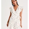 Deals 🤩 Y.A.S Strawba Sleeveless Cotton Wrap 👗 Dress In Eggnog 🔔 -Sweetheart Sales Store unnamed file 891