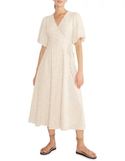 Coupon 👏 Staple The Label Olivia Wrap Midi 👗 Dress In Beige 🛒 -Sweetheart Sales Store unnamed file 920