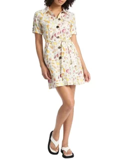 Cheapest 🧨 Marcs Let's Get Figgy With It 👗 Dress In Ivory Multi ✨