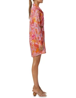 New ✨ Winona Avalyn Short 👗 Dress In Pink Multi 👍 -Sweetheart Sales Store unnamed file 997